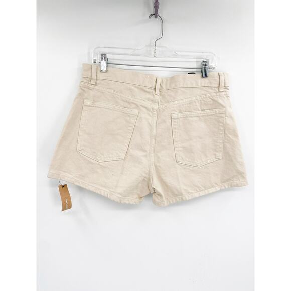 Reformation Charlie Exposed Button Fly Beige Jeans Shorts Size 31 NWT - Picture 5 of 7